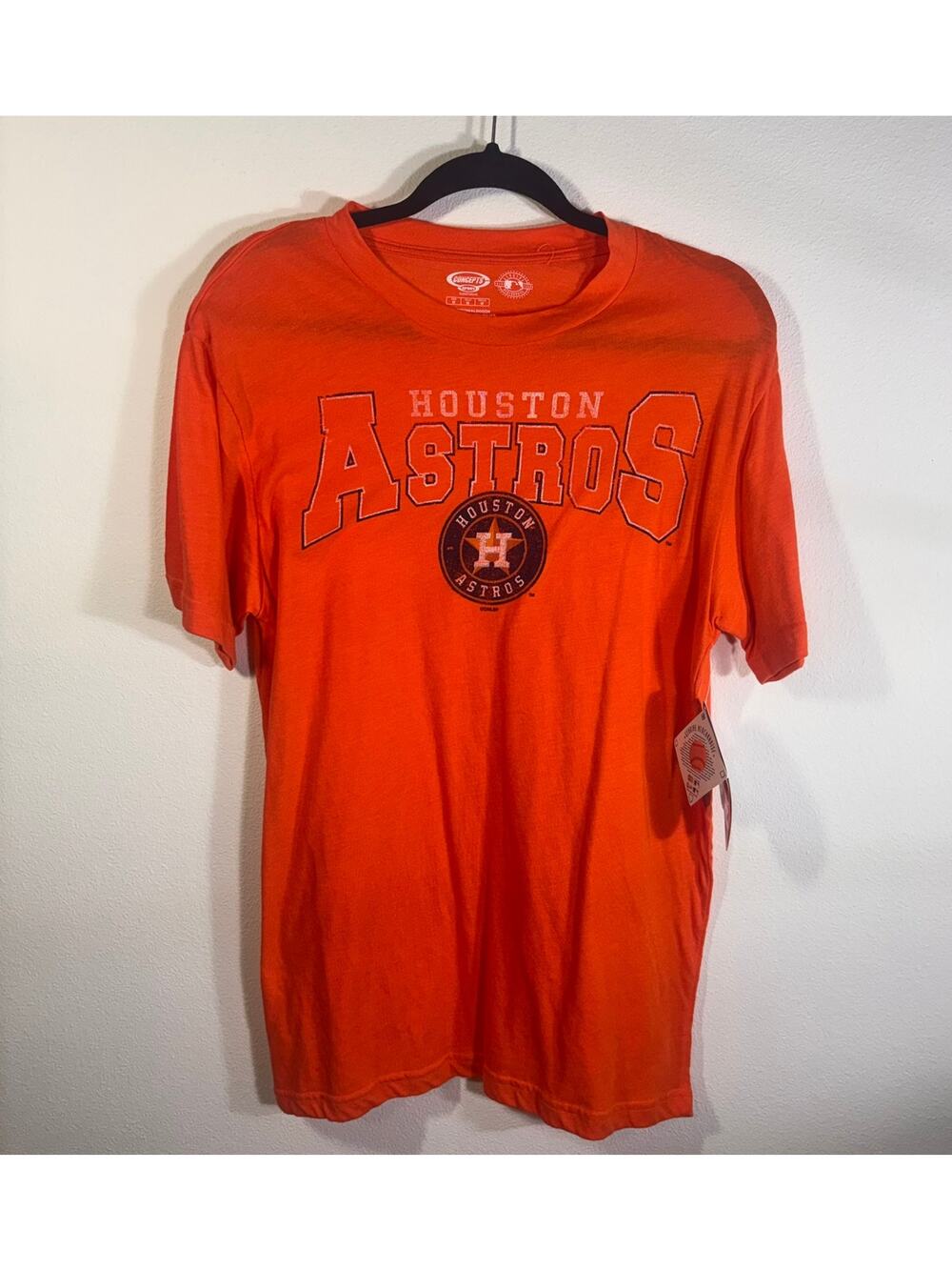 Houston Astros Orange Graphic T Shirt Concepts Sport Size M NWT MLB